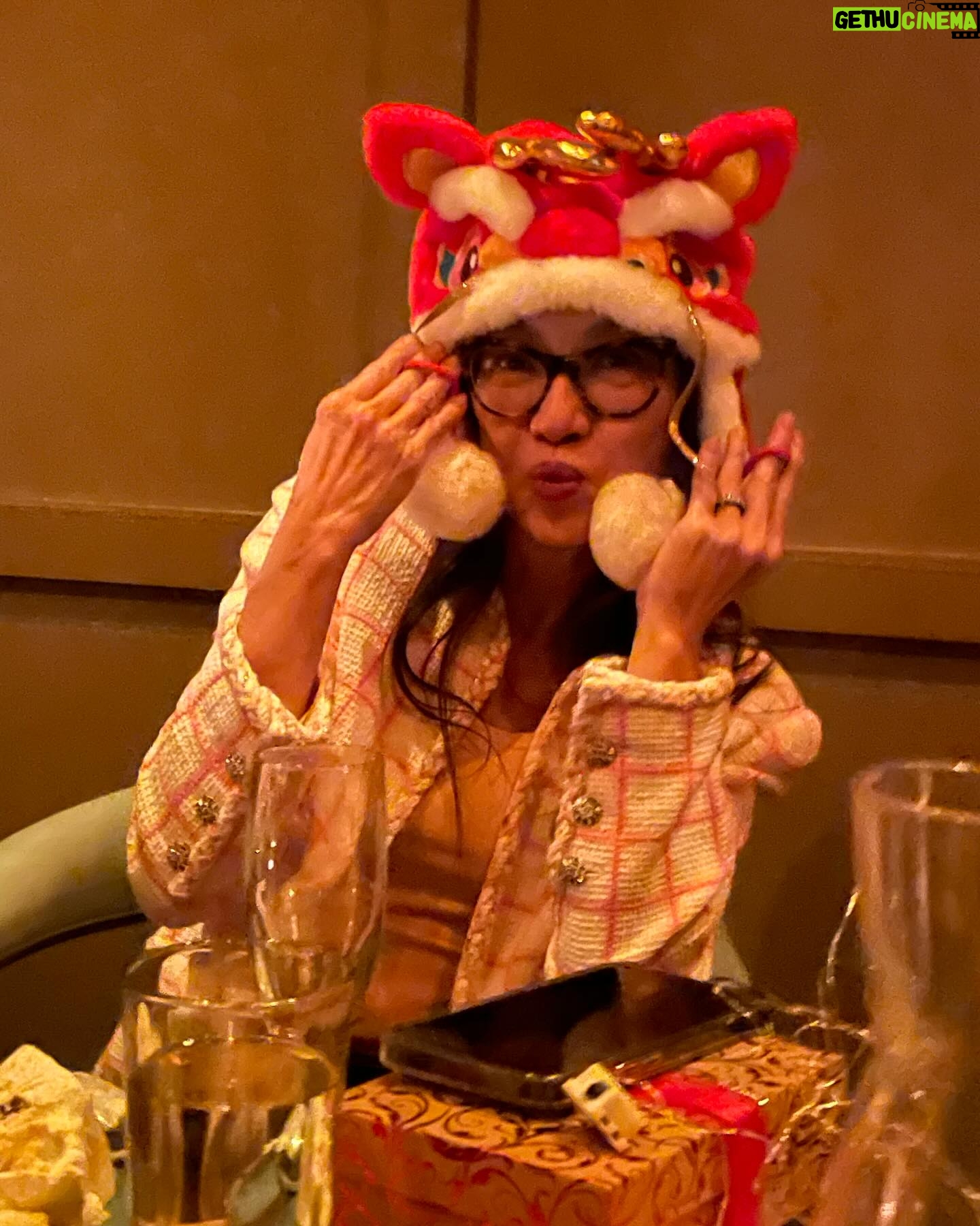 Michelle Yeoh Instagram - Valentines and New year 🐲♥️✨