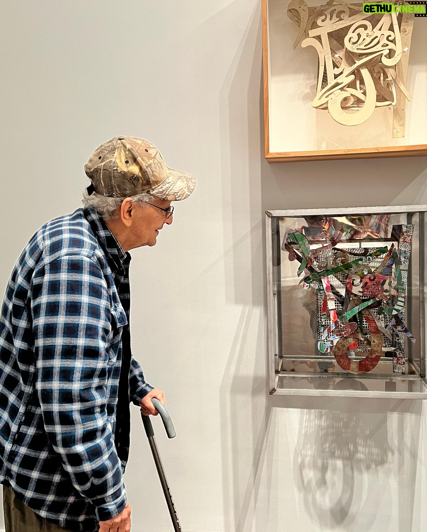 Michelle Yeoh Instagram - Love NYC, Frank Stella and my pals 😘