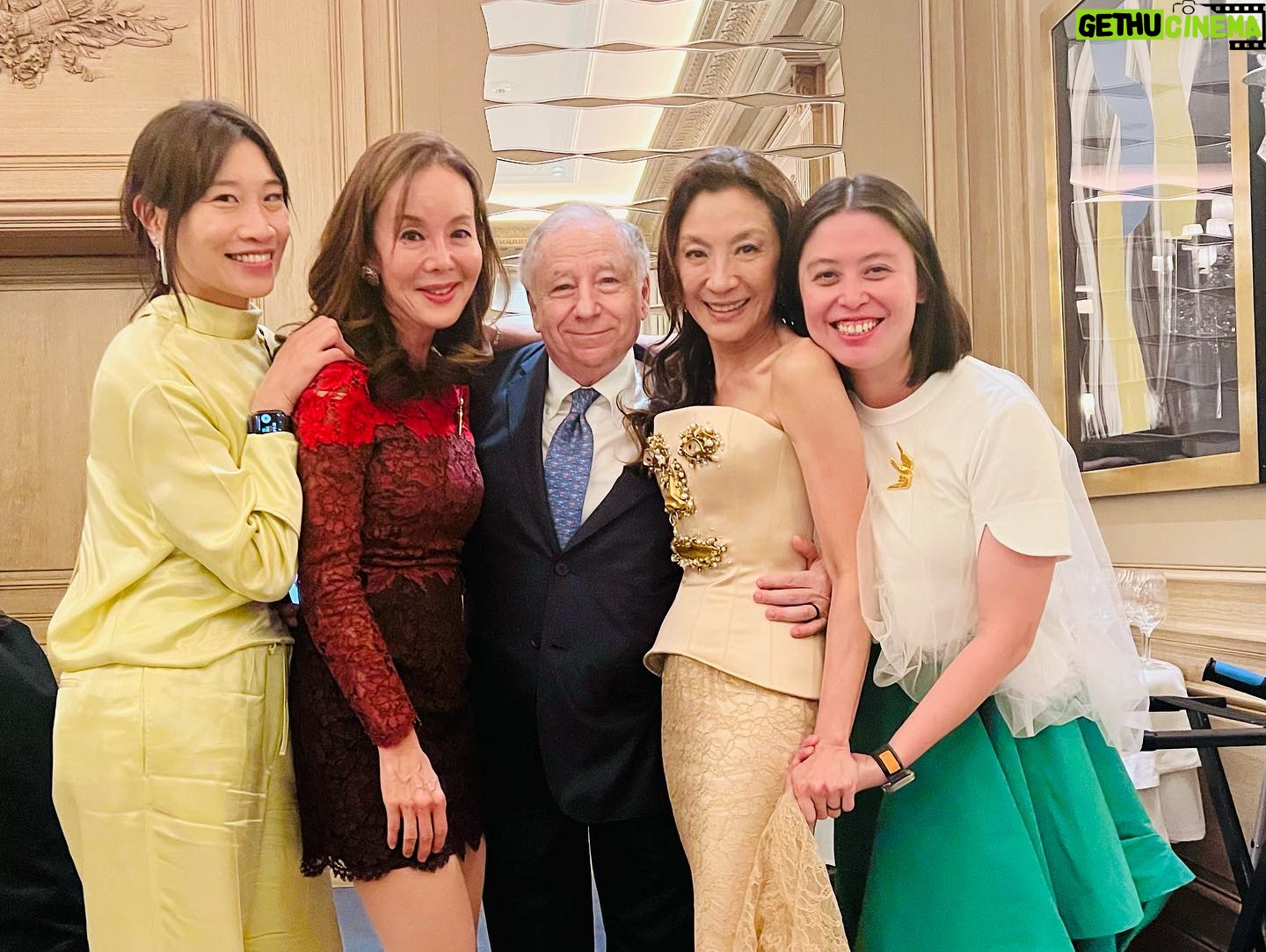Michelle Yeoh Instagram - More joyful moments from beautiful family to the amazing Chef Massimilliano our Four Seasons friends in geneva