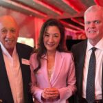 Michelle Yeoh Instagram – Very happy to be back and meet so many old friends and the new ones too! 🥰✨🥂 Thank you @HSBC for inviting me to their Global Investment Summit in Hong Kong.