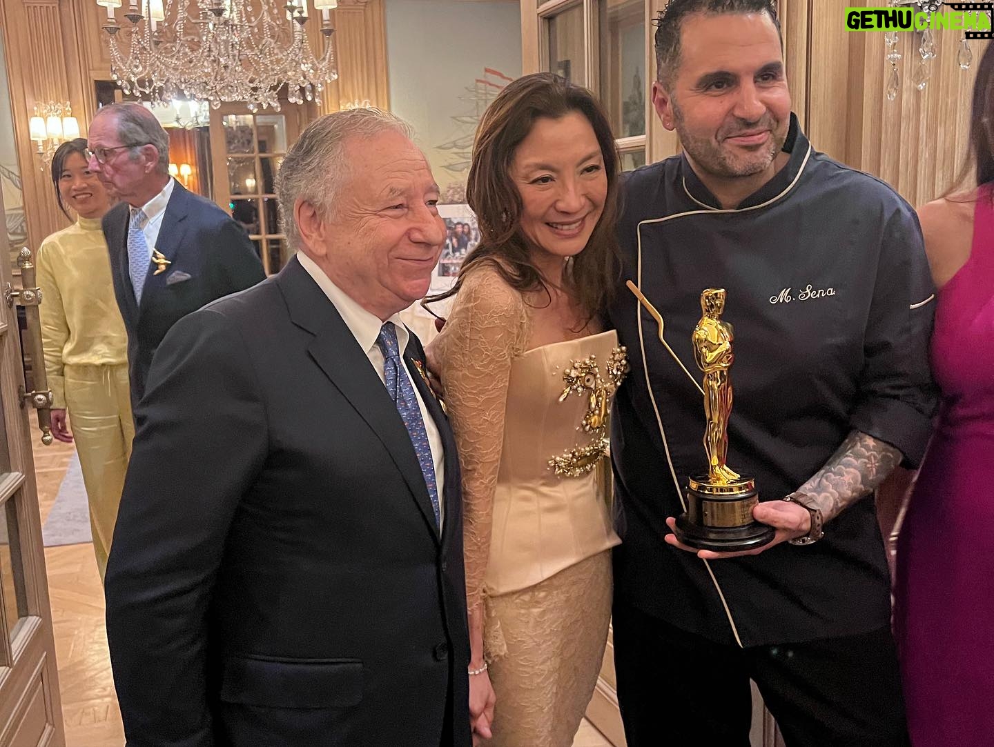 Michelle Yeoh Instagram - More joyful moments from beautiful family to the amazing Chef Massimilliano our Four Seasons friends in geneva