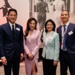 Michelle Yeoh Instagram – Very happy to be back and meet so many old friends and the new ones too! 🥰✨🥂 Thank you @HSBC for inviting me to their Global Investment Summit in Hong Kong.