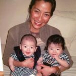 Michelle Yeoh Instagram - Time flies and so blessed with my beautiful godchildren 😍😍😍🌹