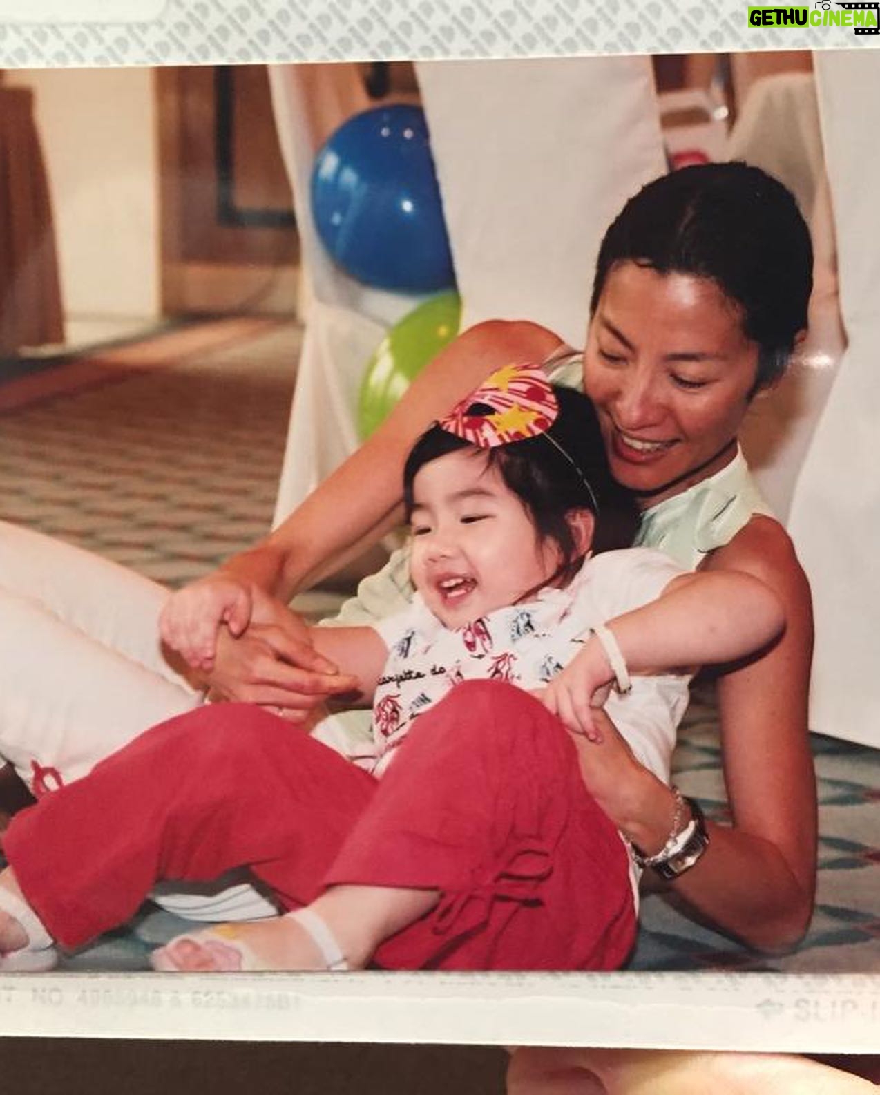 Michelle Yeoh Instagram - Time flies and so blessed with my beautiful godchildren 😍😍😍🌹