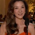 Michelle Yeoh Instagram - Don’t mess with @michelleyeoh_official!💪🏽 #GoldenGlobes