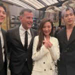 Michelle Yeoh Instagram – So much fun in Macau at Karl Lagerfeld opening!! Next my after party look!! 😎