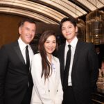 Michelle Yeoh Instagram – Congrats @karllagerfeld and my dear sister Daisy Ho! What a beautiful hotel and fun night in Macau! So happy to meet many old friends from HK as well as the new one @jichangwook ✨💖

#THEKARLLAGERFELD #karllagerfeld
#TKLMoment #TKLStyle 
#DiscoverMacau #DiscoverMacao #TravelMacau #TravelMacao #VisitMacau #VisitMacao #Macau #Macao