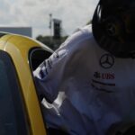 Mick Schumacher Instagram - Hot laps in the yellow machine 😮‍💨