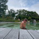 Mick Schumacher Instagram - Just keep swimming, just keep swimming 🎶 🥶 It’s colder than it looks!! Feels like Sweden all over again.