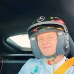 Mick Schumacher Instagram - Tbt taking Toto for a (spin) @mercedesamgf1