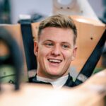 Mick Schumacher Instagram - Mick’s first Merc seat fit. ✅
