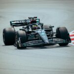 Mick Schumacher Instagram - 👀 What a feeling being back in the car - and that in a @mercedesamgf1 ! Super grateful for the opportunity. Thank you! #MSC47