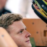 Mick Schumacher Instagram - Mick’s first Merc seat fit. ✅
