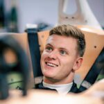 Mick Schumacher Instagram - Mick’s first Merc seat fit. ✅