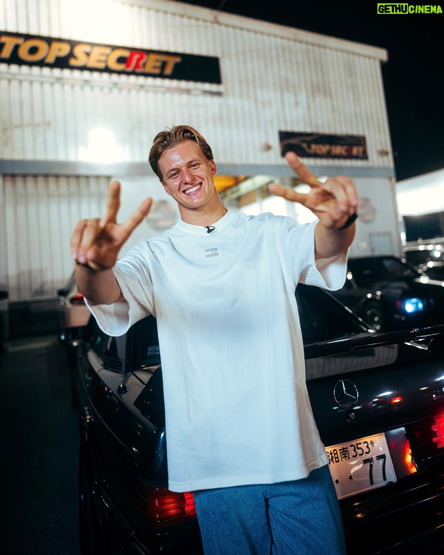 Mick Schumacher Instagram - Mick. Monster. The Mercedes EVO 2. Tokyo. 🌃🤩