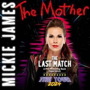 Mickie James Instagram - From her iconic debut to her countless battles in the ring, @themickiejames has captivated audiences worldwide with her unmatched skill and unwavering determination. And now, she's bringing that same fire and passion to The Last Match, ready to leave an indelible mark on our stage.

Get ready for an experience that will leave you on the edge of your seat, gasping for breath as Mickie James unleashes her fury as The Mother. This is more than just a match – it's a spectacle, a once-in-a-lifetime event that will go down in wrestling history.

What's tougher than a mother? Nothing. 

.
.
.
.
#wrestling #wrestlingnews #tour #thelastmatch #experience #concert #live