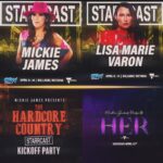 Mickie James Instagram - GAW-stralia 🤠🕸️🇦🇺 @reallisamarie @themickiejames @opwlive @starrcastevents 🎟️🔗starrcast.com #GAWTV #MickieJames #Victoria #StarrcastDownunder #WWE #TNAWrestling #OVW #wweraw #wwesmackdown #raw #smackdown #lisamarievaron #australia