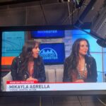Mickie James Instagram - thank you @13whamtv #gooddayrochester for having us! @thelastmatchexperience Opens TOMORROW NIGHT! 4/26 -- 7:30 et #rochester #NY The Temple Theatre 🎟️ -- TheLastMatch.com 🔗 & interview in bio 🤠 #lastmatch #wweraw #mickiejames #musical #theatre #tlmtour #draft #wwedraft #abc #goodday