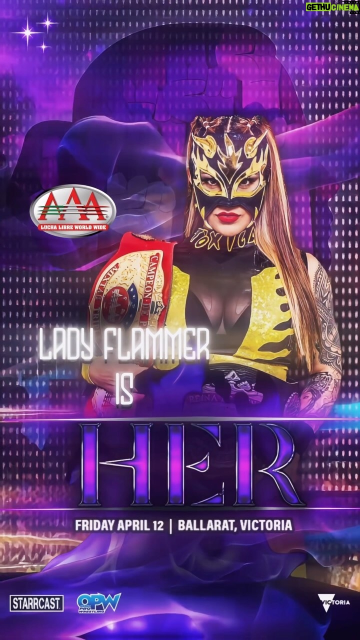 Mickie James Instagram - Representing @luchalibreaaa The Reina de Reinas đź‘‘ 4/12/2024 @ladyflammer_ IS HER Live from Ballarat AUSTRALIA @starrcastevents & @opwlive the AAA Reina de Reinas Championship will be on the line in as we welcome the International Superstar & AAA Champion Lady Flammer to Oz! Ticket Link in Bio!!! #aaa #aaaluchalibre #lucha #luchador #luchalibre #reina #reinadereinasđź‘‘ #champion #womenschampion #her #starrcast #starrcastaustralia #opwlive The official theme song for #HER (Pre-Save today/LINK IN BIO) Grown Ass Woman Trap remix - @chapelhartband & ME feat. @zaheermusic Pre-order 3/22 Release 4/5 #themesong #newsingle #newmix #remix #trap #trapmusic #gaw #gawsong