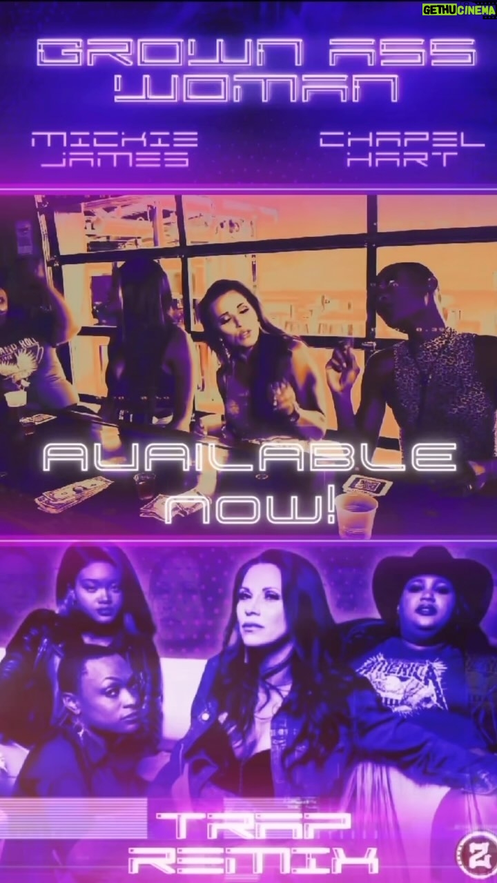 Mickie James Instagram - Available NOW! for purchase or download the official theme song of #HER @StarrcastEvents @opwlive Grown A** Woman (@ZaheerMusic Trap Remix) - Single by @themickiejames & @chapelhartband 🤠 @sean_gasaway_music 🎧music.apple.com/us/album/grown… #WrestleMania