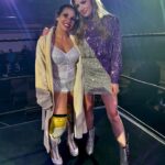 Mickie James Instagram - first run through of @thelastmatchexperience in front of a live crowd and we couldn’t be more proud! up next: opening night 🤼🎟️🎭 #tlmtour