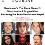 Miguel Mora Instagram – Beyond Excited!! 🙏🏼 Part two 2025!!

#theblackphone2 #tbp2 #tbp #theblackphone #parttwo #sequel #blumhouse #universal #universalpictures #2025 #miguelmora 

@blumhouse 
@universalpictures 
@blumhousehorror

@scottderrickson 
@ethanhawke 
@masonthamesofficial 
@madeleinemcgraw 
@officialjeremydavies