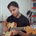 Miguel Mora Instagram - Thank you @fender for the new Highway series guitar!! 🤘🏼 I LOVE IT #fender #highwayseries #newguitar #fenderguitars #miguelmora