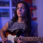 Miguel Mora Instagram - @fender just sent me the new stratocaster that’s a part of the Vintera II series collection! 🤘🏼 THANK YOU @fender #fender #vinterastrat #vinteraii #60sstratocaster #miguelmora