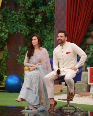 Mikaal Zulfiqar Instagram - Great fun on @jeetopakistan_ary tonight
Wearing @shaffer.store @gracefabricsint styled by @raoalikhan