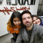 Mikaal Zulfiqar Instagram - Their first hair colour @headlinesofficial 👨‍👧‍👧
