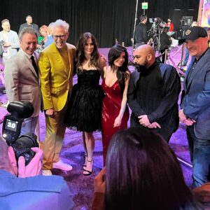 Mikaela Hoover Instagram - When I got to set in Atlanta the first day of shooting Guardians 3 I saw my name next to Linda Cardellinis & cried. One of the reasons I chose to attended LMU for theater was because Linda had gone there & I idolized her. Thank you James for auditioning me for Floor & allowing me to bring her innocence & joy to life.