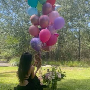 Mikaela Hoover Instagram - Another trip around the sun and I couldn’t feel more blessed♥️ thank you for all the bday love! I have the best friends, family & pup in the world