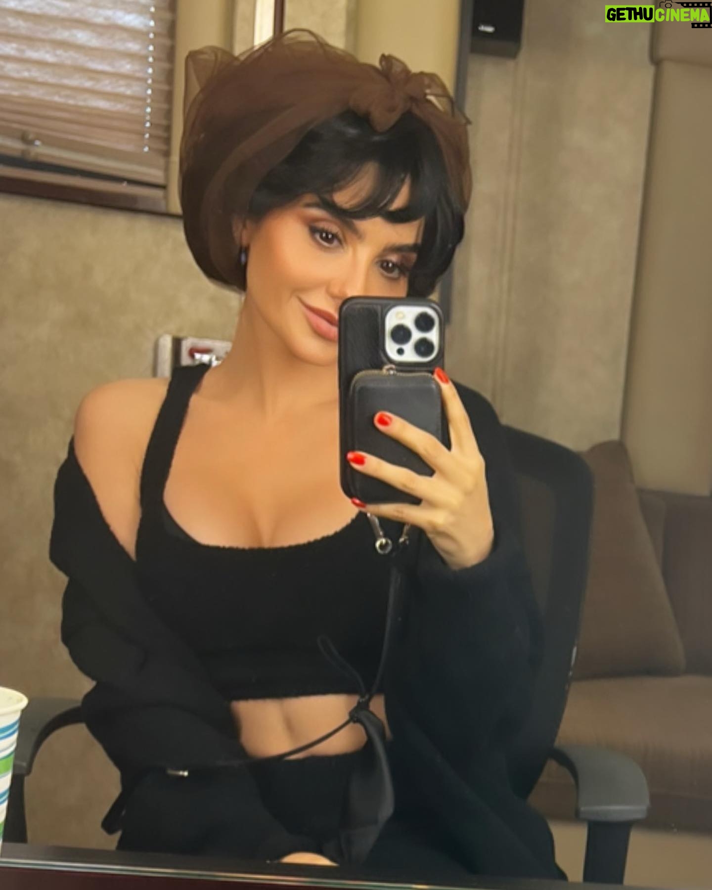 Mikaela Hoover - 3 Likes - Thank you New Mexico for being so wonderful. Can’t wait to share with this special role♥️✨ to the cast & crew & food…you are amazing. Special shout-out to one of the 2nd ADs for wearing a Jackie inspired outfit from my character in Happy Endings & another 2nd AD for taking baby Ava from my trailer and letting her work alongside you! The kindness on this set was magical. Thank you