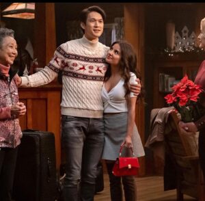 Mikaela Hoover Instagram - This is your reminder to watch the best Christmas Movie there ever was✨
Love Hard on Netflix♥️🎄