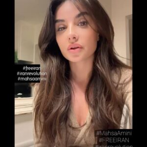 Mikaela Hoover Instagram - Iranians are being killed for trying  to inform the world about the horrific acts occurring in their country.  Please be their voice♥️
#mahsaamini
#freeiran
#iranprotests
#iranrevolution #humanrights #nikashakarami