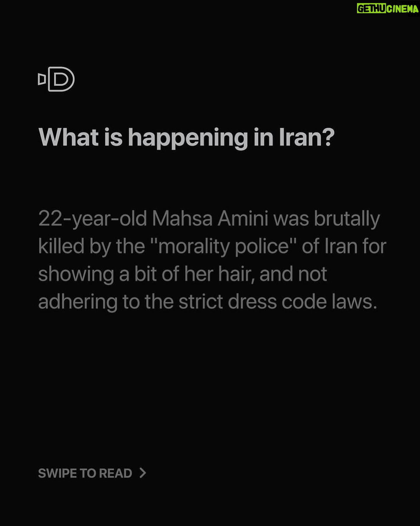 Mikaela Hoover Instagram - Iranians are being killed for trying to inform the world about the horrific acts occurring in their country. Please be their voice♥️ #mahsaamini #freeiran #iranprotests #iranrevolution #humanrights #nikashakarami