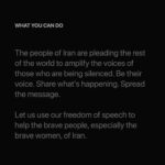 Mikaela Hoover Instagram - Iranians are being killed for trying to inform the world about the horrific acts occurring in their country. Please be their voice♥️ #mahsaamini #freeiran #iranprotests #iranrevolution #humanrights #nikashakarami
