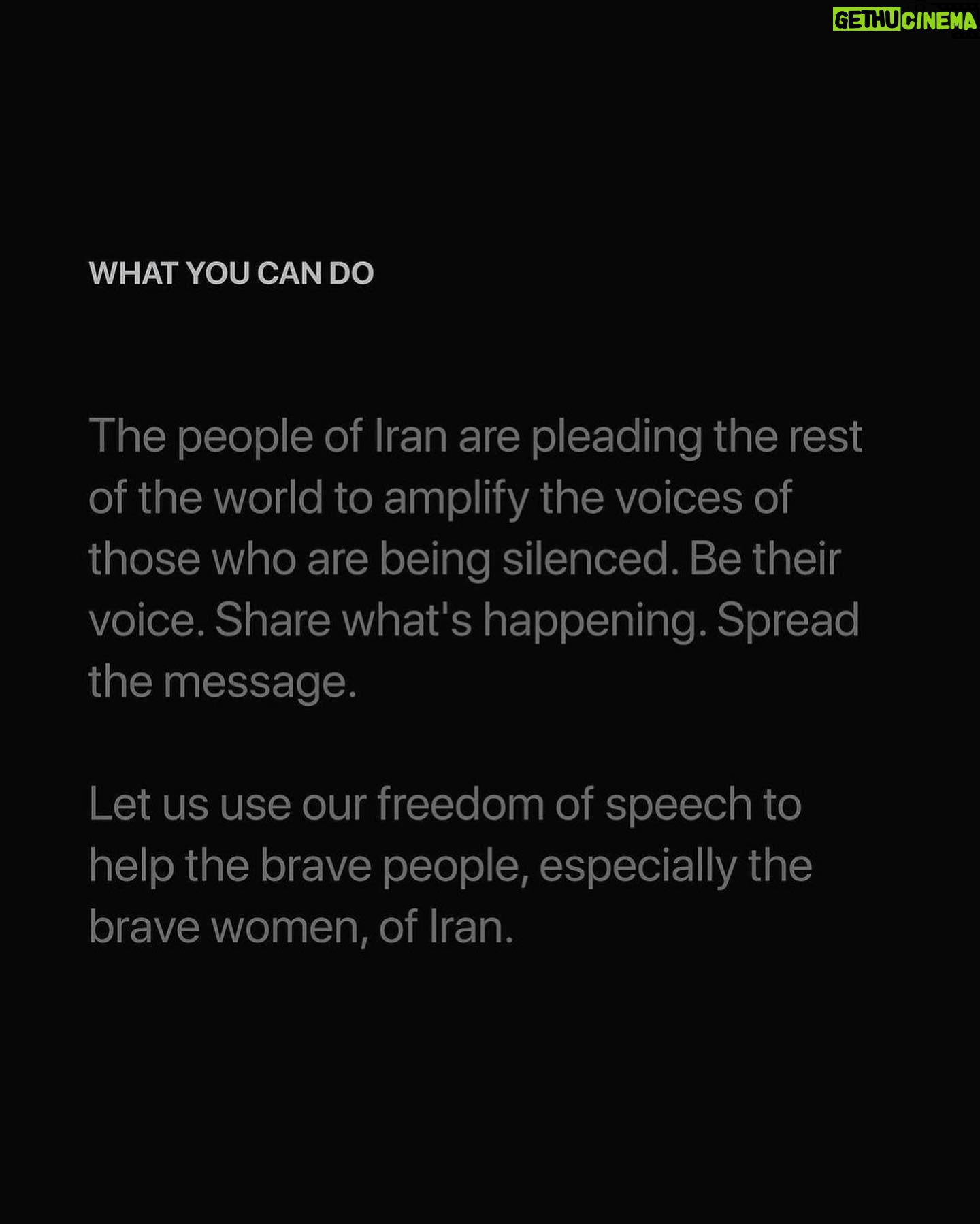 Mikaela Hoover Instagram - Iranians are being killed for trying to inform the world about the horrific acts occurring in their country. Please be their voice♥️ #mahsaamini #freeiran #iranprotests #iranrevolution #humanrights #nikashakarami