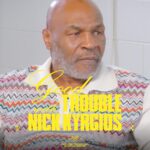 Mike Tyson Instagram - Mike Tyson sitting quietly in a tennis match would be a sight to see… 😳 Would NEVER want to cross Mike as a spectator during his daughter’s match. 🫣 Episode 8 of GOOD TROUBLE with Mike out now on the @HanaKuma YouTube