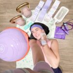 Mikee Quintos Instagram - Time to burn that holiday weight! Trust me, these candy colored products are effective motivation boosters!! Super cute!! 🤩 Swipe to see my @wandergym product picks 🫶🏻 🛒 10% Discount Code - “MikeeQuintos” www.wandergym.com