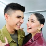Mikee Quintos Instagram - Two years full of moments that push us to #DareToGetCloser with each other will only get even more Ama-Zinc from now! After watching the #CloseUpxDonbelle music video for @adadieee’s rendition of #CloserYouAndI, we just had to recreate that eLOVEator moment!! Go listen to it now! Happy streaming!! 😄
