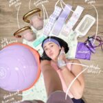 Mikee Quintos Instagram - Time to burn that holiday weight! Trust me, these candy colored products are effective motivation boosters!! Super cute!! 🤩 Swipe to see my @wandergym product picks 🫶🏻 🛒 10% Discount Code - “MikeeQuintos” www.wandergym.com