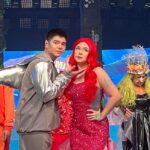 Mikee Quintos Instagram - Maki-kanta at maki-saya sa kwento ng #MagandangDalag every Sunday sa @alloutsundays7! Ang hindi manood, makukulong din sa “Fishinto”!! Hanap hanap na din ng date para sa Grand Fish Ball 2024!! 🐠🍤🍣 P.S. Cute cute ni bibi shark no? 😂