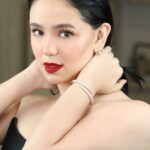 Mikee Quintos Instagram - 🔥 @mikee 🔥 For MAC national lipstick day! Makeup by @marbentalanay Hairstyle by @dalemallari_ #makeupbymarben