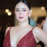 Mikee Quintos Instagram - Another natural light shot for my beautiful muse @mikee for #GMABall2023 Hair by @hairsetbydoms Gown by @anthonyramirez_official #PaulUnatingMakeUp #MikeeQuintos #Celebrity #Ball #GmaBall #PeautyBeauty #CalltimeBlush #SultryLook #GalaNight