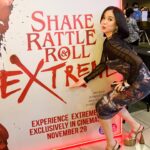 Mikee Quintos Instagram - Here comes the much awaited comeback of @regalfilms50 “Shake, Rattle and Roll” Extreme!! So proud of your work, @paulandre.salas! Feels soooo good to be by your side and celebrate wins with you 🫶🏻 Congratulations to the star-studded cast and to everyone behind the existence of this film!! Friends, make sure to catch this 3-in-1 movie showing in cinemas nationwide starting November 29th!! 🧟‍♀️🧟🧟‍♂️