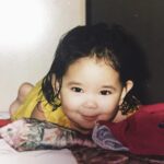 Mikee Quintos Instagram - Nung 4 years old ako… si Barney ang crush ko 🙈😂 #HappyNationalCrushDay