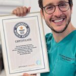 Mikhail Varshavski Instagram – Sorry @howiemandel I’m a little competitive 😅 Thank you to @guinnessworldrecords for making it official 🔥