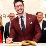 Mikhail Varshavski Instagram – It’s officially ❤️ month and I was blessed to support the @american_heart association on its mission to bring more awareness to prevention, CPR education, and patients battling heart disease! 

From ringing the @nyse opening bell to teaching a live world-wide CPR course to supporting the wear red for women event, I can say this has been a week for the books! #nationoflifesavers #heartmonth #aha