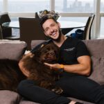 Mikhail Varshavski Instagram - What’s your pre-work ritual? 🐻❤️👨🏻‍⚕️ @thebearpup #newfie #nyc